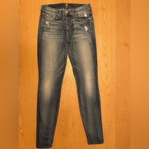 7 for all mankind | the mid rise skinny | Size 29